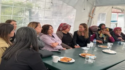 Selvi Kılıçdaroğlu’ndan selde hayatını kaybeden Yiğit’in ailesine taziye ziyareti