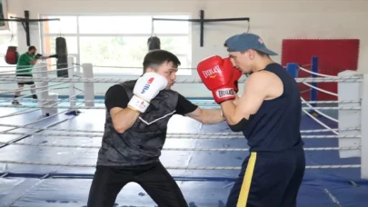 Erkek Boks Milli Takımı’nın Kastamonu kampı sürüyor