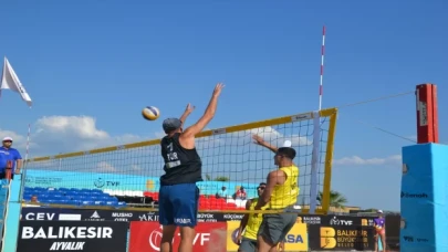 Plaj voleybolunda VW Beach Pro Tour Balıkesir Futures turnuvası tamamlandı