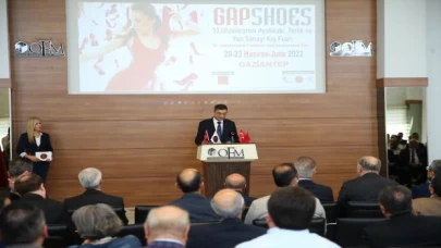  Gaziantep’te 33. Uluslararası GAPSHOES Kış Fuarı açıldı