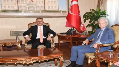 Litvanya’nın Ankara Büyükelçisi Ricardas Degutis, Antalya Valiliğini ziyaret etti: