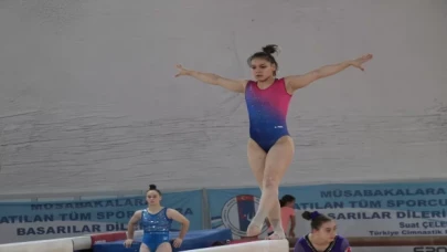 Artistik Cimnastik Kadın Milli Takımı’nın Bolu kampı sona erdi