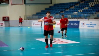20 Yaş Altı Hentbol Erkek Milli Takımı Avrupa Şampiyonası hazırlıklarını sürdürüyor