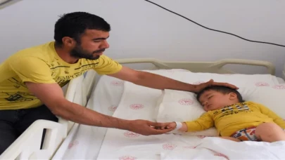 Küçük Yusuf akciğerindeki ”fıstık” nedeniyle ölüm tehlikesi atlattı