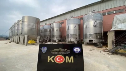 Denizli’de kaçak içki operasyonunda 9 kişi yakalandı