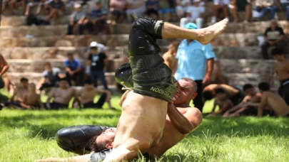 Bodrum Yağlı Güreşleri’nde başpehlivanlığı Ali Yanatma kazandı