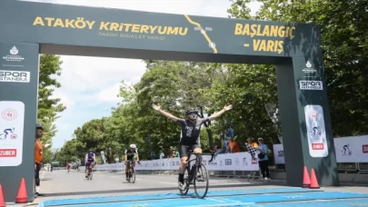 Ataköy Kriteryumu Bisiklet Yarışı tamamlandı
