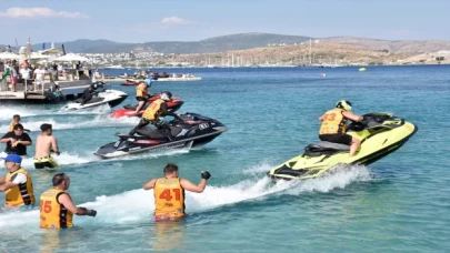 Türkiye Su Kayağı, Wakeboard Su Jeti ve Flyboard Şampiyonası Bodrum’da yapıldı