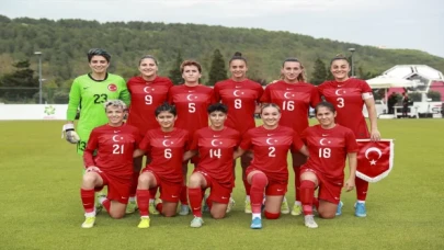 A Milli Kadın Futbol Takımı, özel maçta Azerbaycan’la berabere kaldı