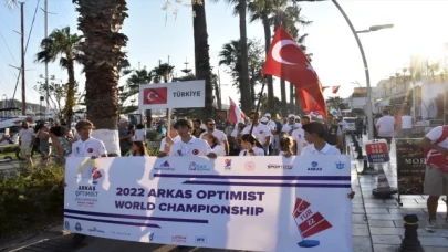 2022 Arkas Dünya Optimist Şampiyonası’nın açılış töreni yapıldı