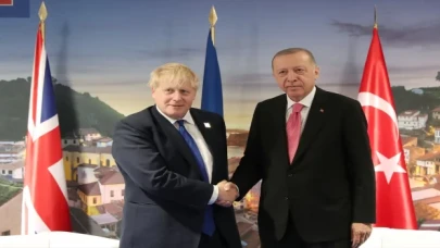 Cumhurbaşkanı Erdoğan’ın İngiltere Başbakanı Johnson ile görüşmesi sona erdi