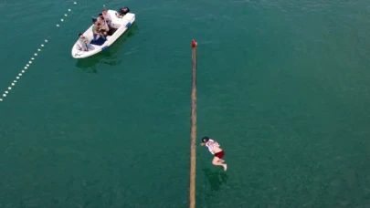 RedBull Yağlı Direk yarışması, Trabzon’da gerçekleştirildi