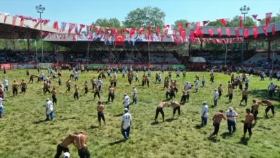 661. Tarihi Kırkpınar Yağlı Güreşleri’nin resmi açılışı yapıldı