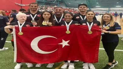 19 Yaş Altı Golbol Kadın Milli Takımı Avrupa şampiyonu oldu