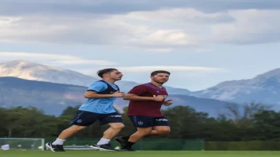 Trabzonspor, Slovenya’da ilk çalışmasını yaptı