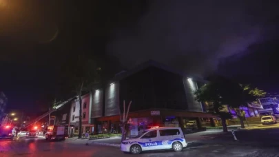 Ankara Siteler’de parke imalathanesinde yangın