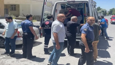 Kayseri’de kocasının rehin aldığı kadını polis kurtardı