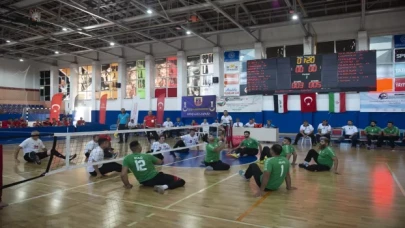 Tunceli’de ”Oturarak Voleybol Uluslararası 1. Munzur Turnuvası” başladı