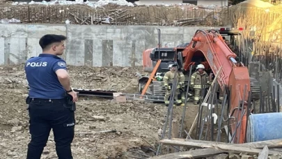Şişli’de inşaatın temelinde toprak altında kalan 2 işçi kurtarıldı