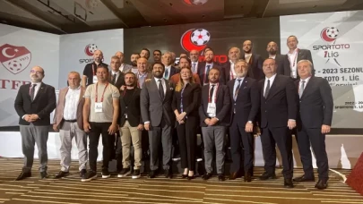 Spor Toto 1. Lig’de 20222023 sezonunun fikstür çekimi yapıldı