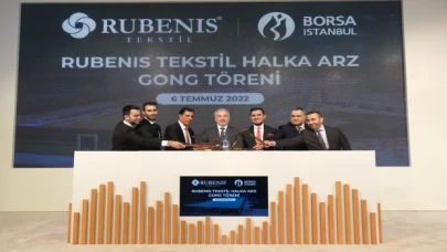 Borsa İstanbul’da gong Rubenis Tekstil için çaldı
