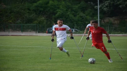 Ampute Milli Futbol Takımı’nın Giresun kampı sona erdi