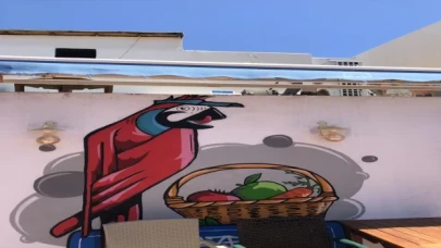 istegelsin Bodrum’un kırmızı papağanlarını sahiplendi