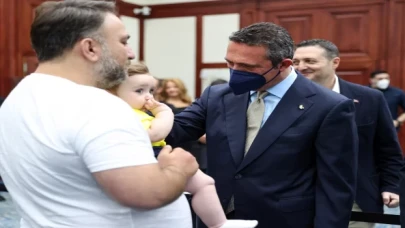 Fenerbahçe’de bayramlaşma töreni yapıldı