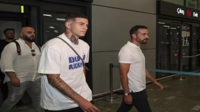 Fenerbahçe’nin prensip anlaşmasına vardığı Tiago Çukur, İstanbul’a geldi