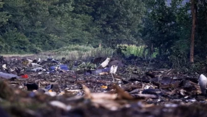 Kavala’da, ”tehlikeli madde” taşıyan uçağın düştüğü bölgede özel güvenlik önlemleri alındı