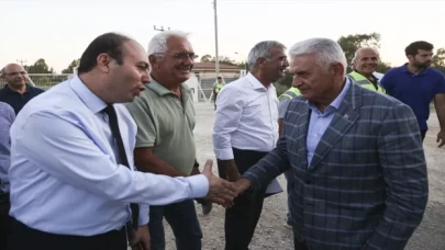 AK Parti Genel Başkanvekili Yıldırım, Milas’ta partisinin düzenlediği mitingde konuştu: