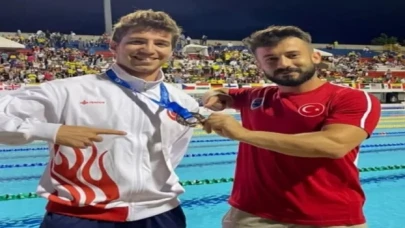 Milli su altı sporcusu Derin Toparlak’tan Paletli Yüzme Dünya Şampiyonası’nda bronz madalya