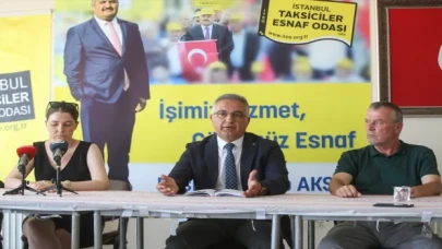 Taksicilerden İBB yetkilileri hakkında suç duyurusu