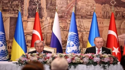 BM Genel Sekreteri Guterres, Tahıl Sevkiyatı Anlaşması imza töreninde konuştu: (1) 