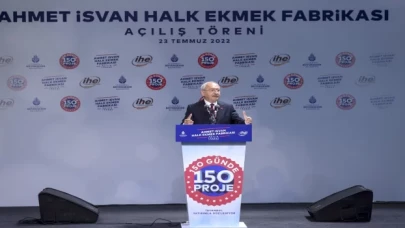 Kemal Kılıçdaroğlu, İBB’nin Halk Ekmek Fabrikası’nın açılışında konuştu: