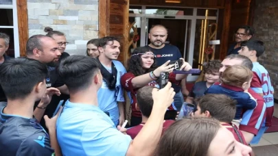 Trabzonspor’u Avusturya’da taraftarı yalnız bırakmadı