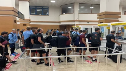  Trabzonspor, yurt dışı kampını tamamlayarak kente döndü