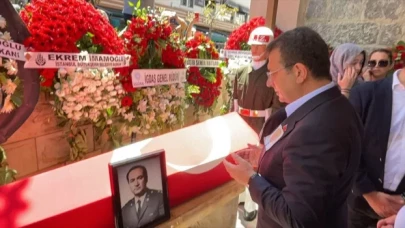 İBB Başkanı İmamoğlu, Murat Ongun’un babasının cenaze törenine katıldı