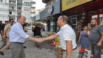 Memleket Partisi Genel Başkanı İnce, Mersin’de temaslarda bulundu