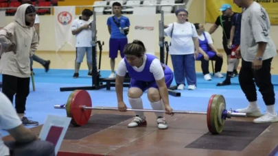Görme Engelliler Halter Türkiye Şampiyonası, Osmaniye’de başladı