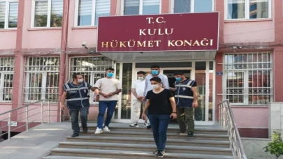 Konya’da düğüne giden akrabalarının evinden döviz ve ziynet eşyası çalan şüpheliler yakalandı