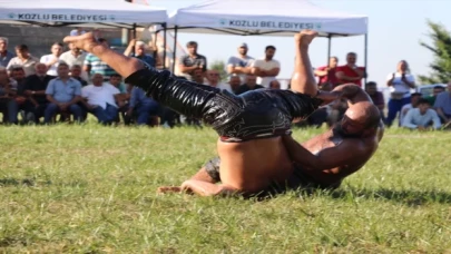 Dağköy Yağlı Güreşleri’nde başpehlivan Orhan Okulu oldu