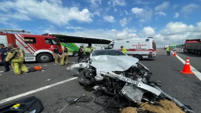 Kuzey Marmara Otoyolu’nda zincirleme trafik kazası
