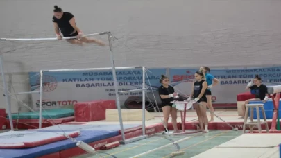 Artistik Cimnastik Kadın Milli Takımı, Bolu’da kampa girdi