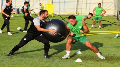 Konyaspor, Vaduz maçının hazırlıklarını sürdürdü