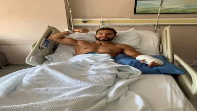 Sol el tarak kemiği kırılan milli cimnastikçi İbrahim Çolak, ameliyat edildi