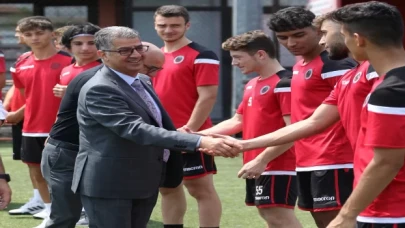 Gençlerbirliği Kulübü Başkanı Talip Çankırı’dan altyapı akademisine ziyaret