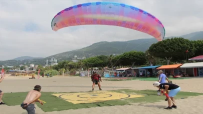 Antalya’da, Türkiye Yamaç Paraşütü Hedef Yarışması 3. Etap Yarışları başladı