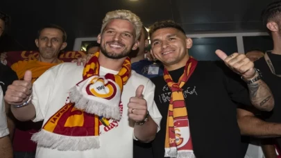 Lucas Torreira ve Dries Mertens, Galatasaray için İstanbul’da