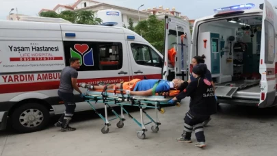 Alanya’da şarampole yuvarlanan safari cipindeki 7 kişi yaralandı